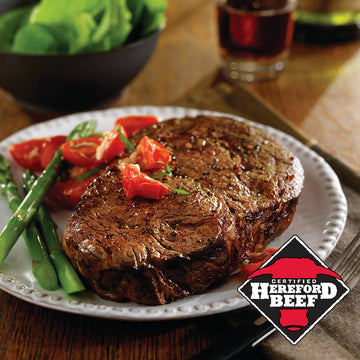 Rib Eye Steaks: 16 ounce, 1 inch hand-cut